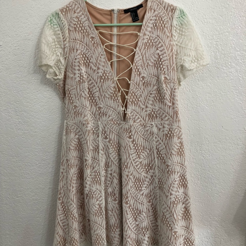 Forever21 Off White Dress